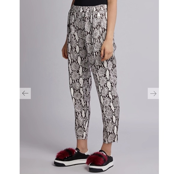 NWOT A.L.C Elijah Python Print Pants - Picture 2 of 10